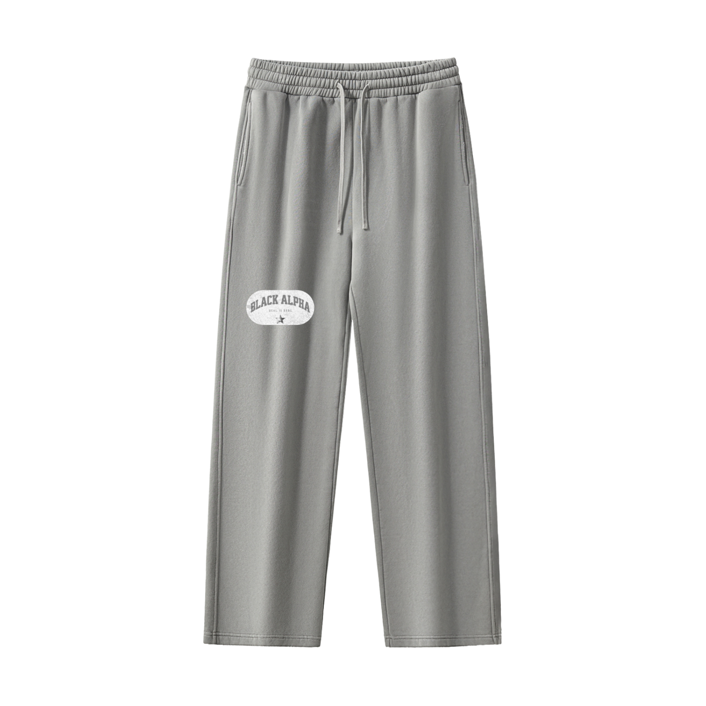 Black Alpha Vintage Sweatpants