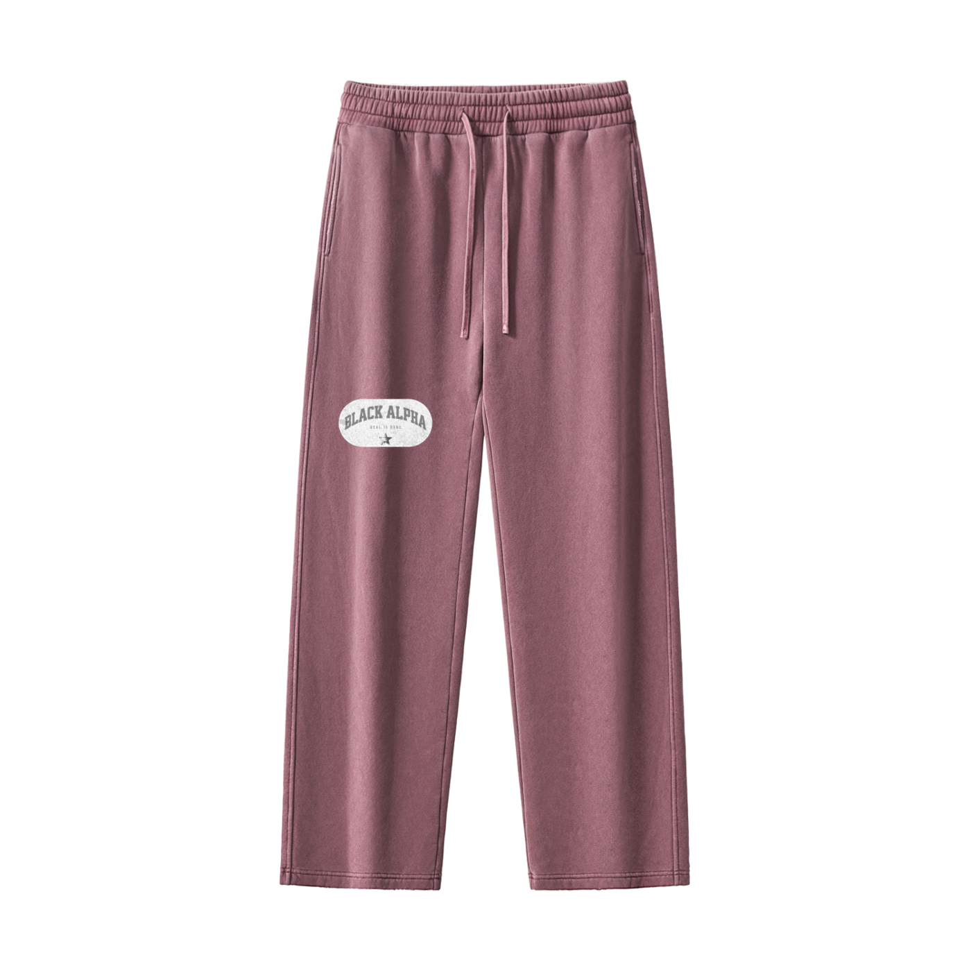 Black Alpha Vintage Sweatpants