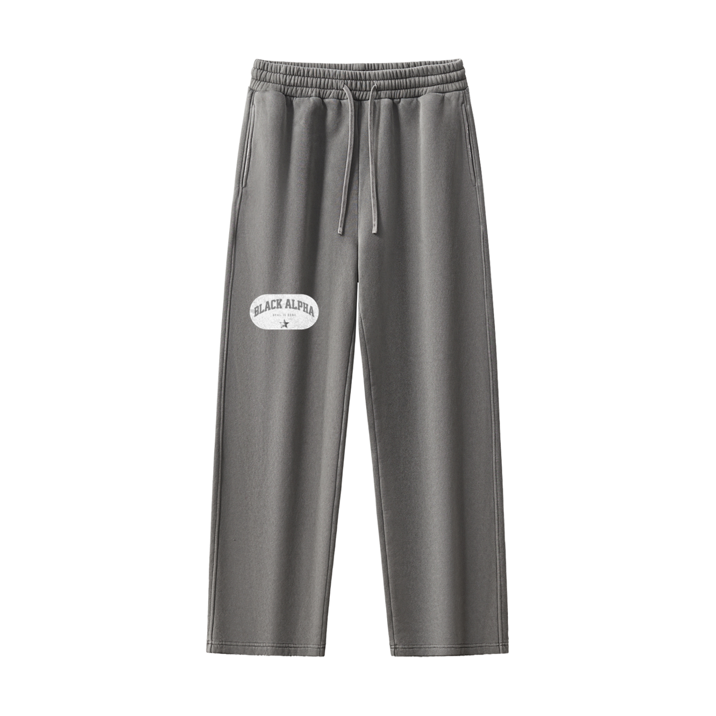 Black Alpha Vintage Sweatpants