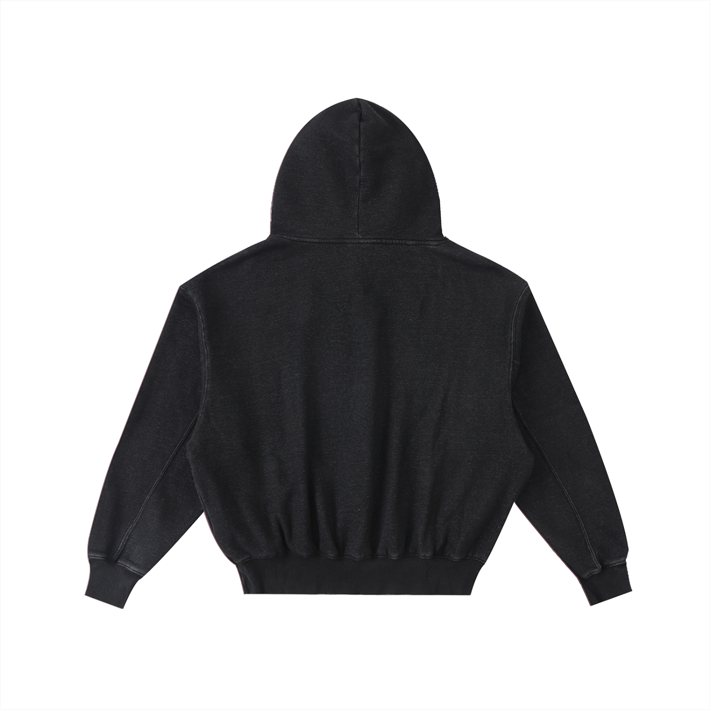 Black Alpha Vintage Hoodie