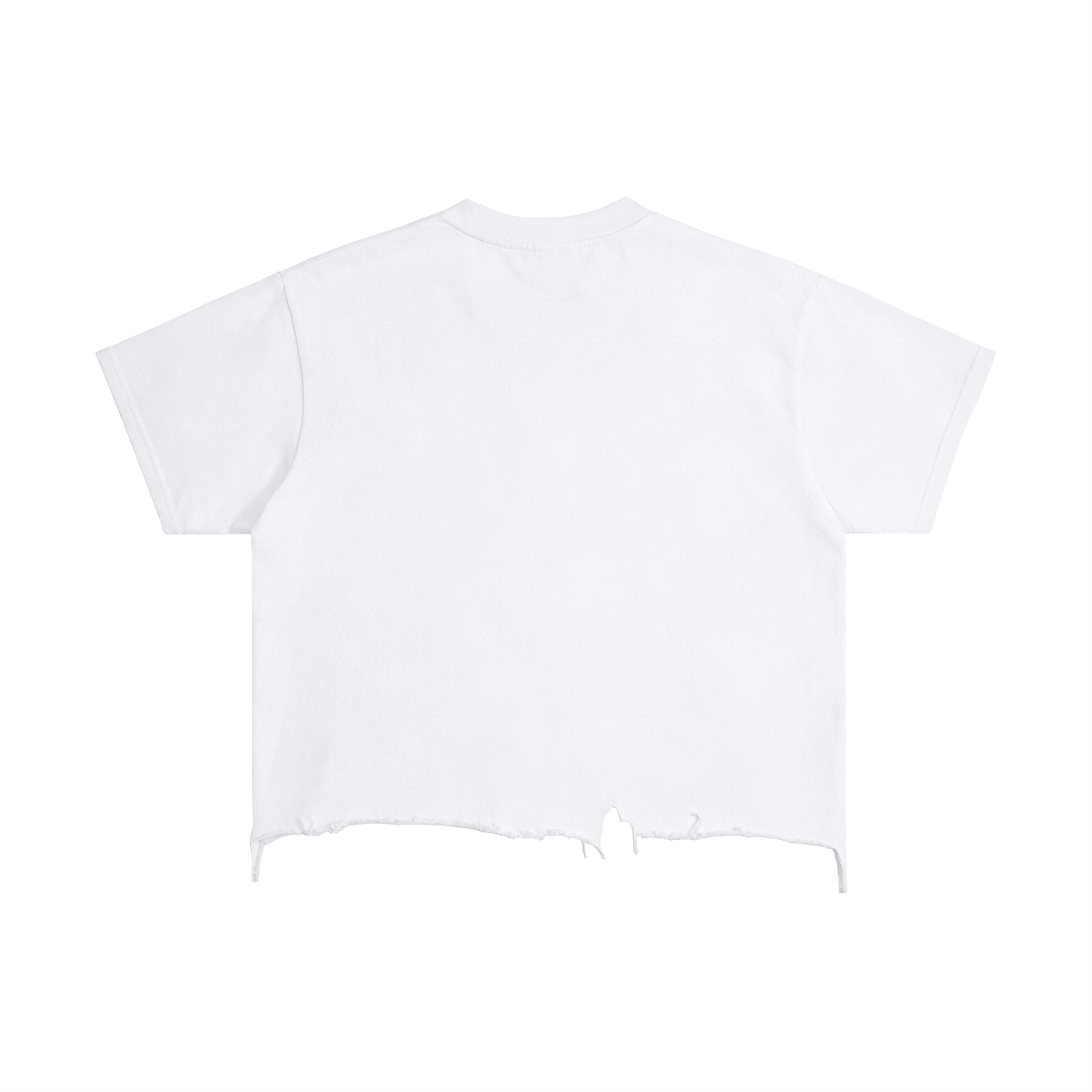 Rodeo Boxy Distressed Hem Tee