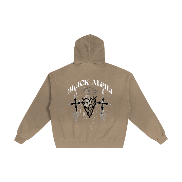 Post Apocalypse Black Alpha Hoodie